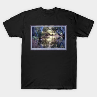 Swans in the morning light. T-Shirt